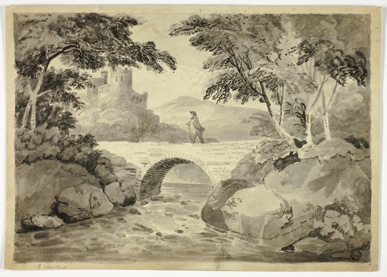 Castello di Kidwelly, Galles del Sud da John Varley