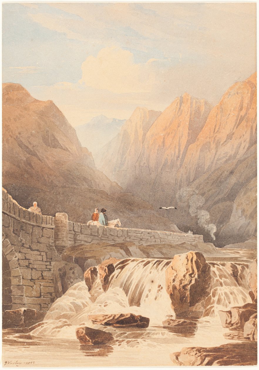 Ponte di Aberglaslyn da John Varley