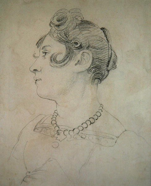 Ritratto di Matilda Lowry da John Varley