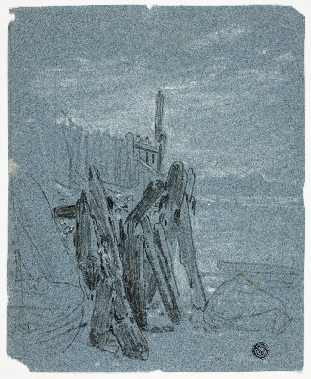 Stockade vicino a Shore da John Varley