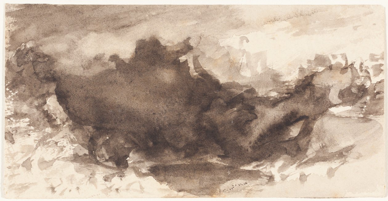 Paesaggio di valle da John Varley