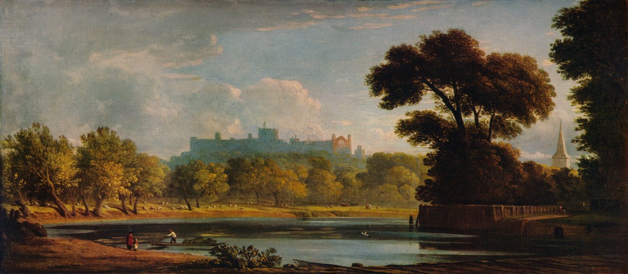 Veduta di Windsor da John Varley I