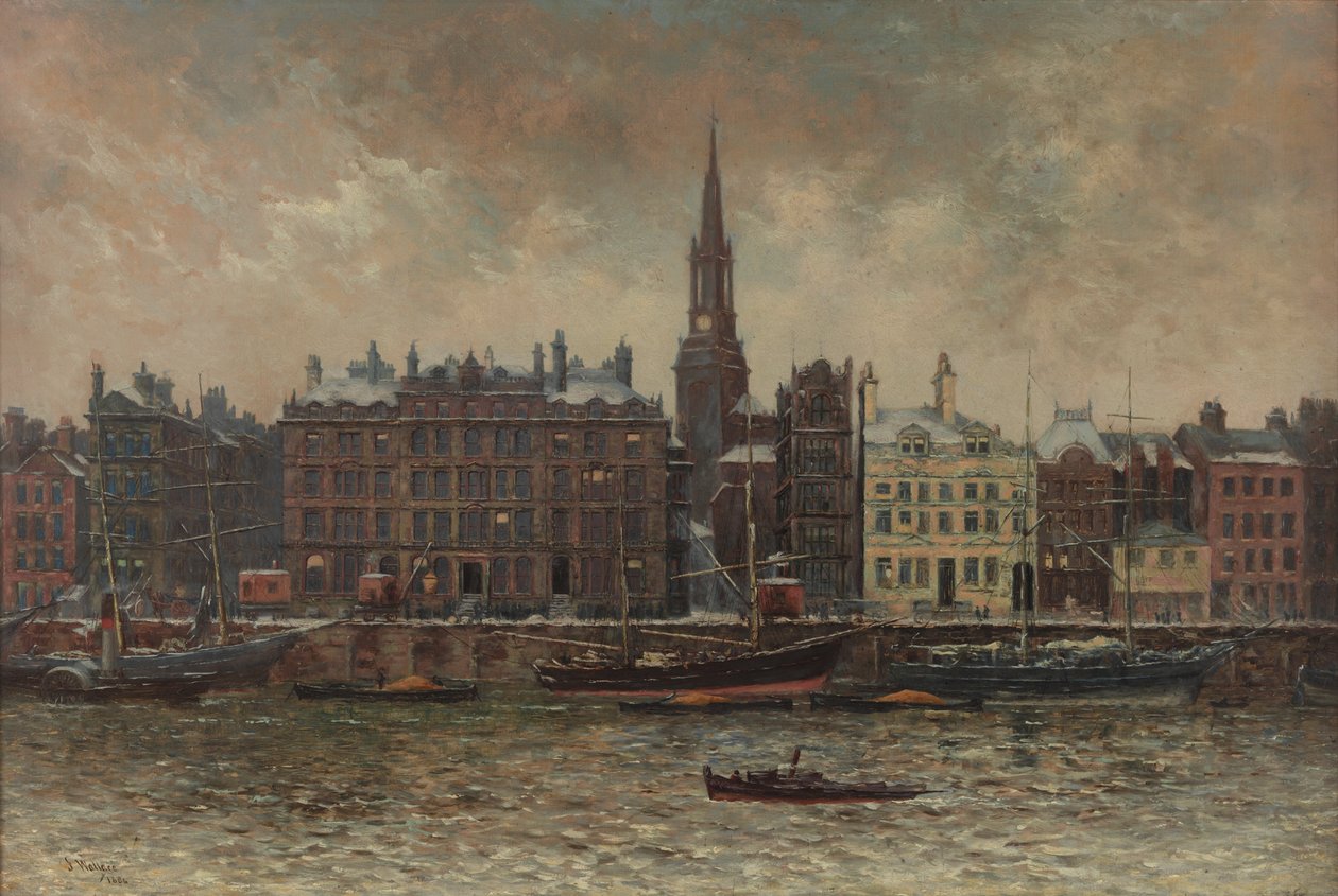 Banchina, Newcastle upon Tyne, 1886 da John Wallace