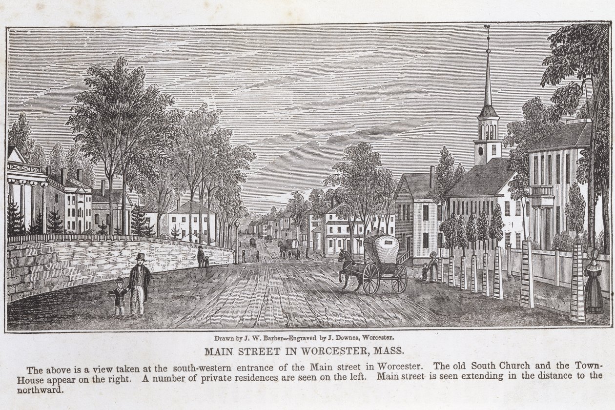 Strada principale a Worcester, da 