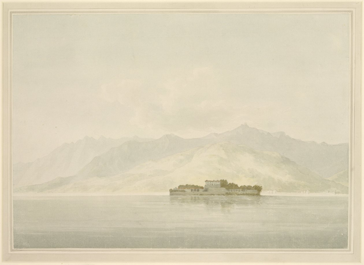 Isola Madre, Lago Maggiore, c.1781 da John Warwick Smith