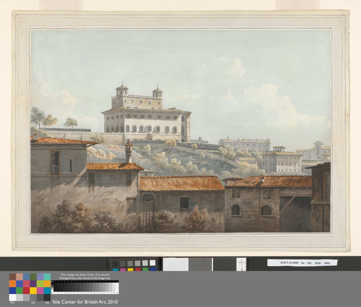 La Villa Medici, Roma da John Warwick Smith