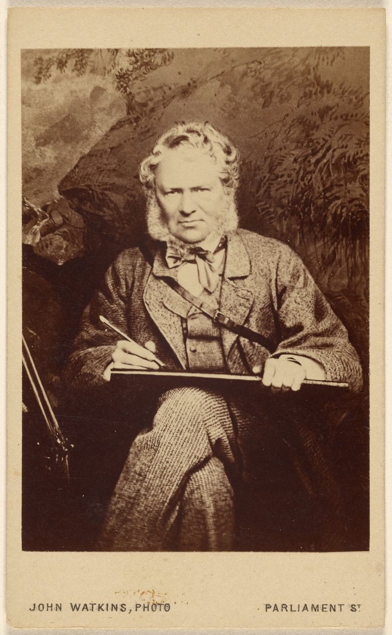 Sir E[dwin Henry] Landseer [pittore di animali inglese, 1802 - 1873] da John Watkins