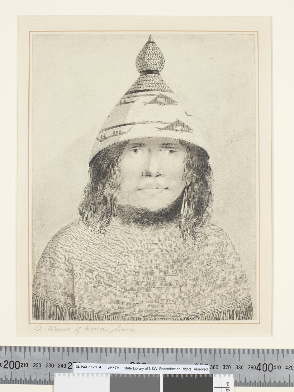 Una donna di Nootka Sound da John Webber