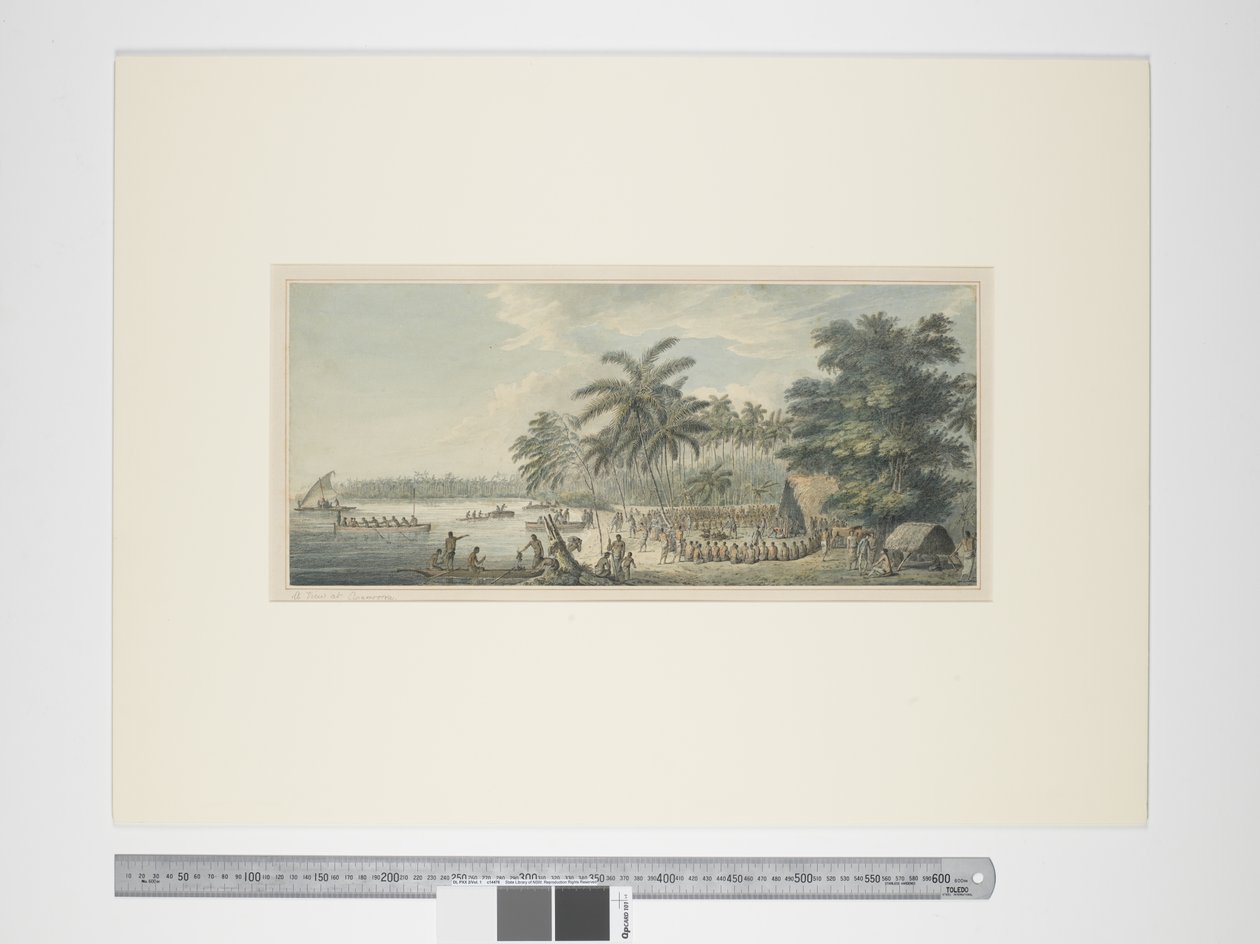 F.3 Una vista ad Anamooka, c.1773-84 da John Webber