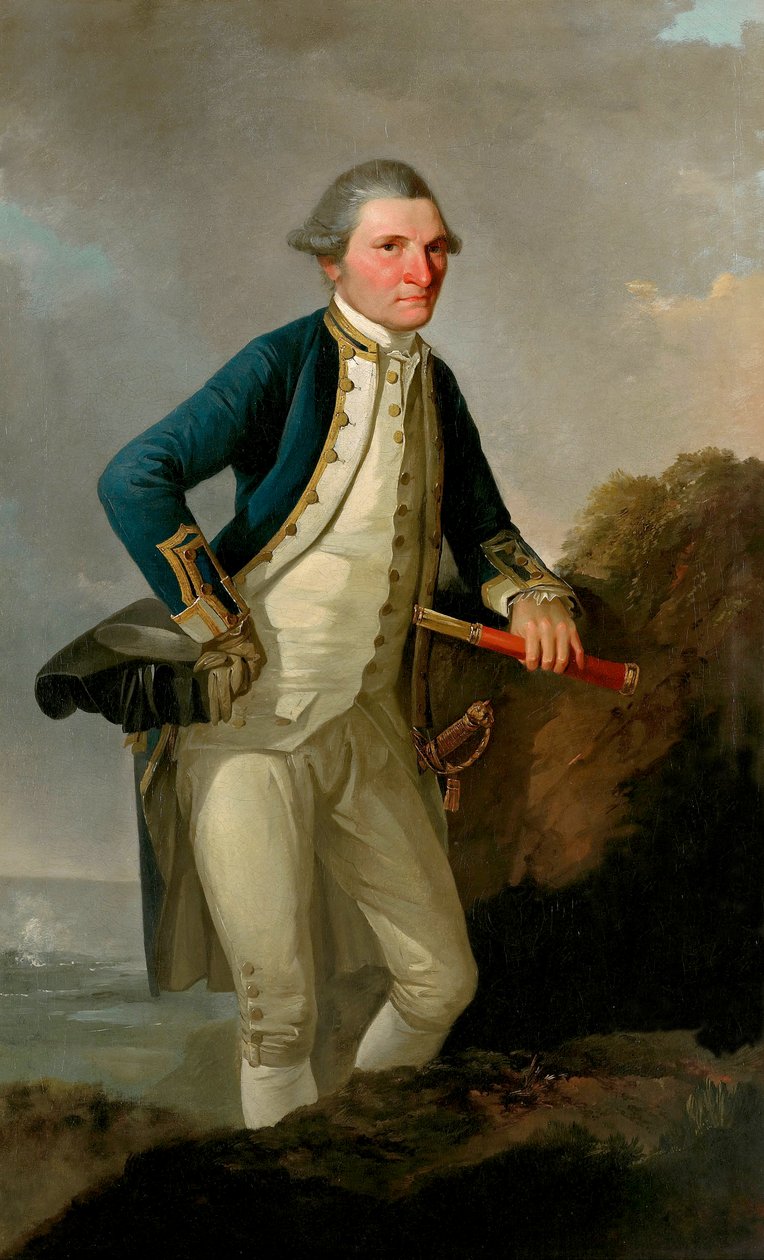 Ritratto del capitano James Cook da John Webber