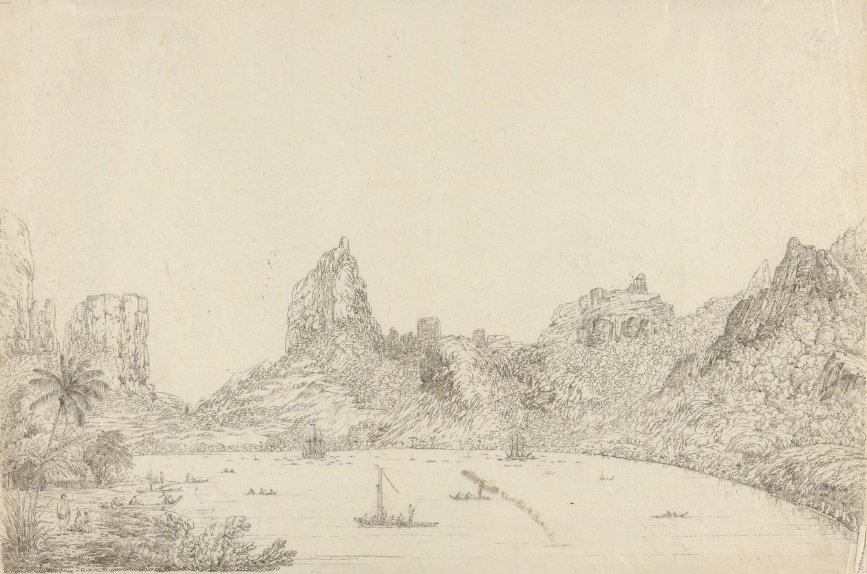 Veduta del porto di Taloo nell