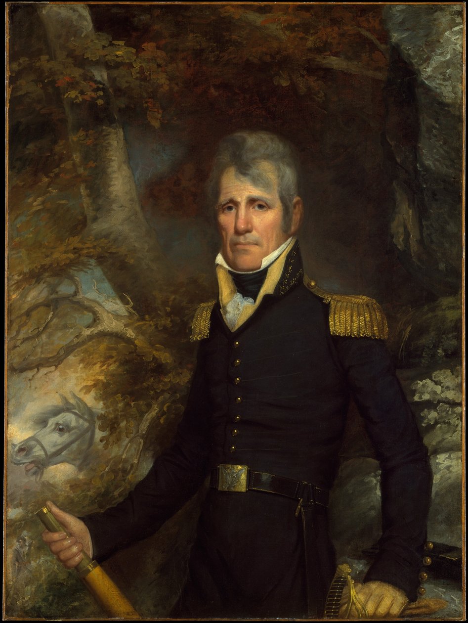Generale Andrew Jackson, c.1819 da John Wesley Jarvis