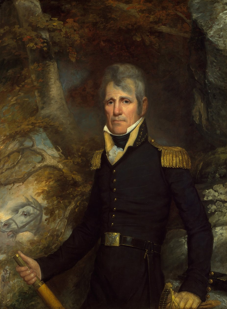 Generale Andrew Jackson, ca. 1819 da John Wesley Jarvis