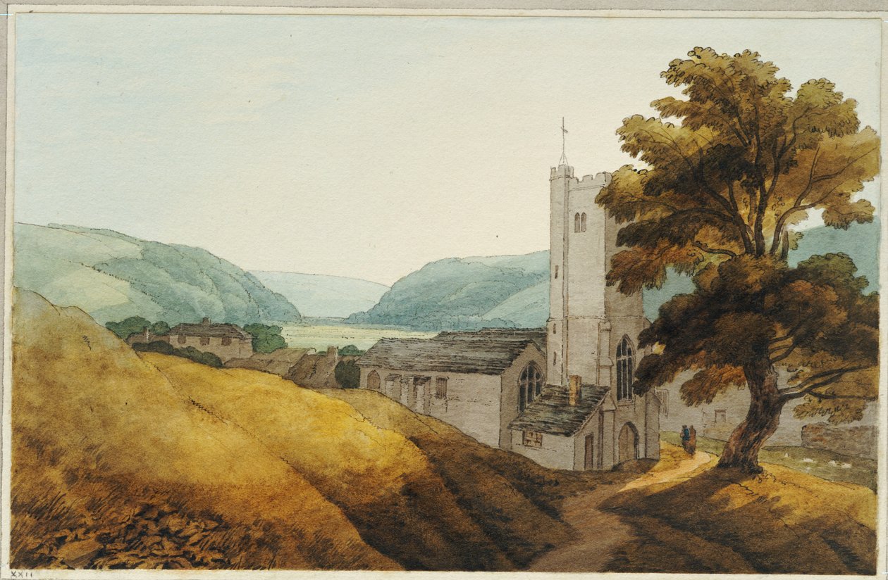 Dal cimitero di Dulverton, Somerset da John White Abbott