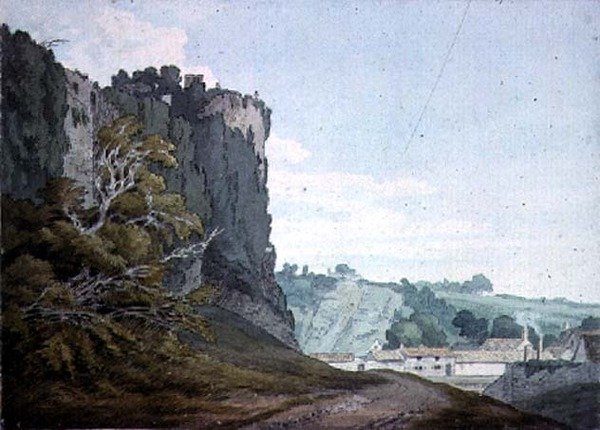 Parte del castello di Chepstow, Monmouthshire da John White Abbott