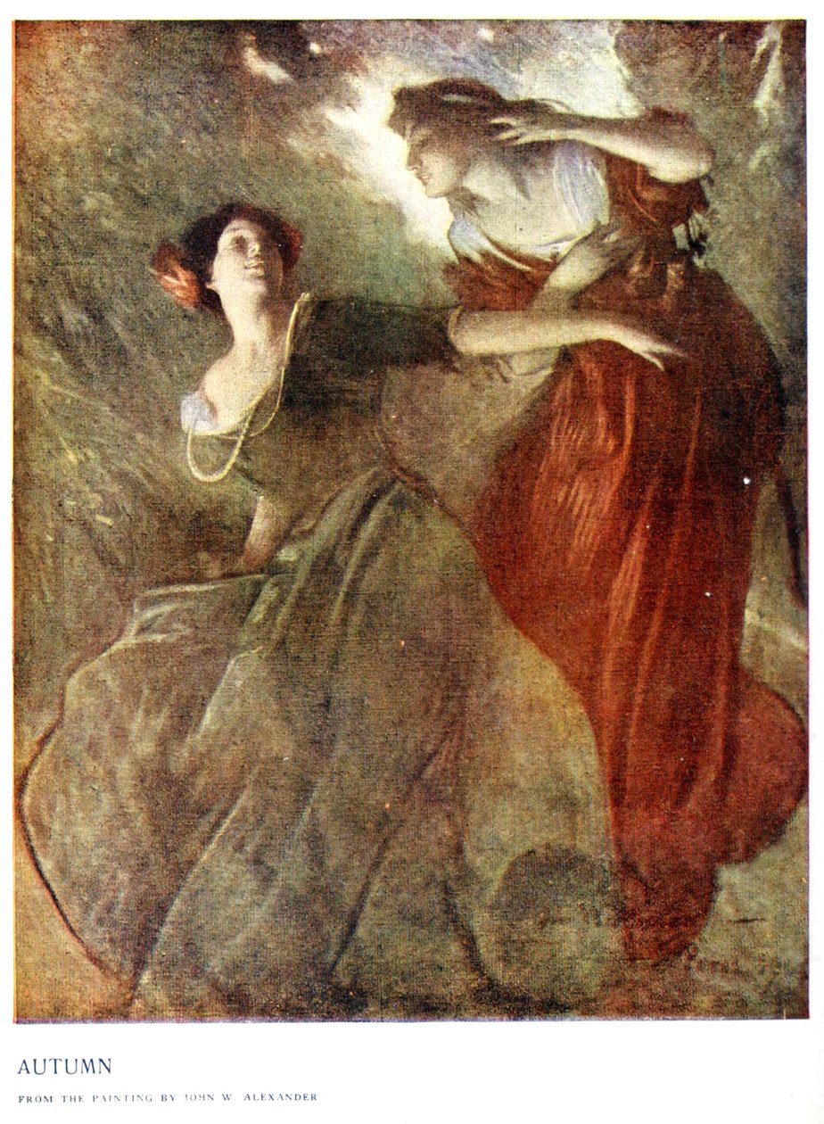 Autunno di John White Alexander da John White Alexander