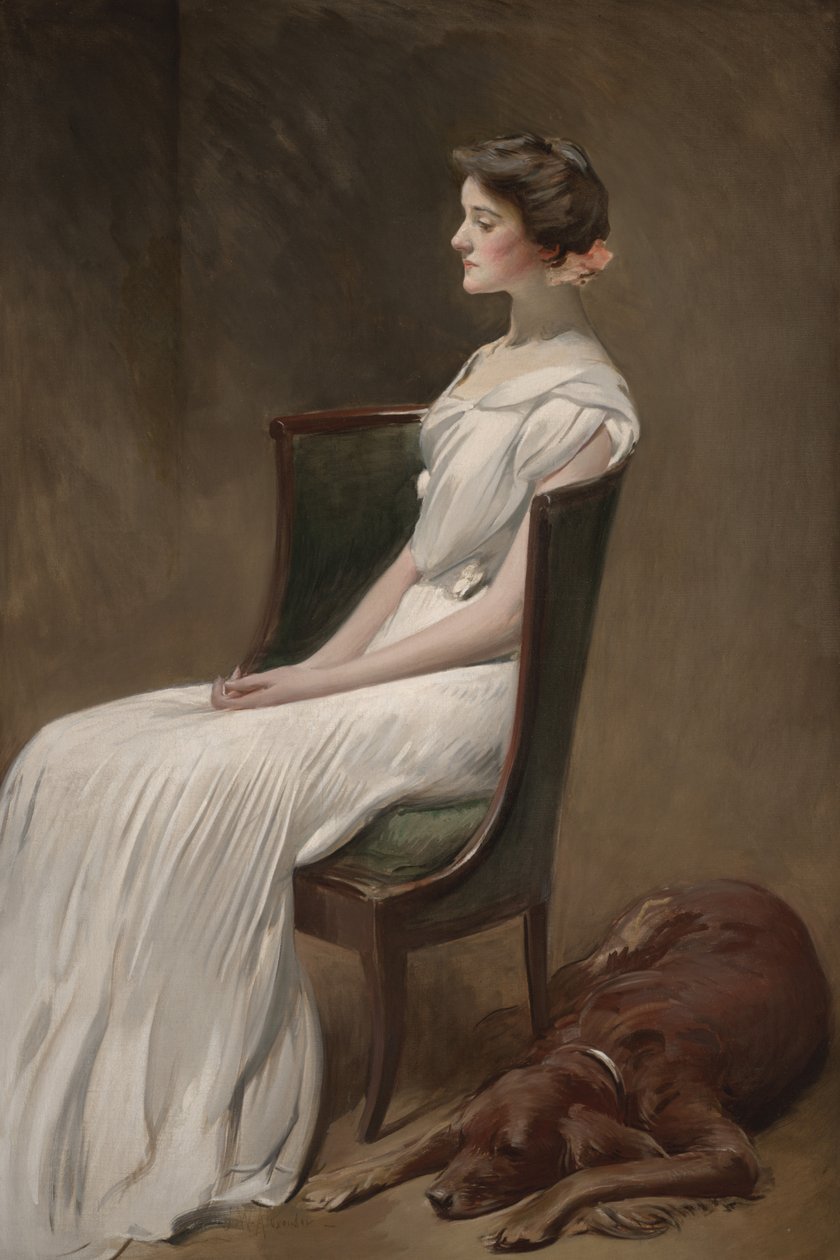 Miss Dorothy Quincy Roosevelt (poi Mrs. Langdon Geer) da John White Alexander