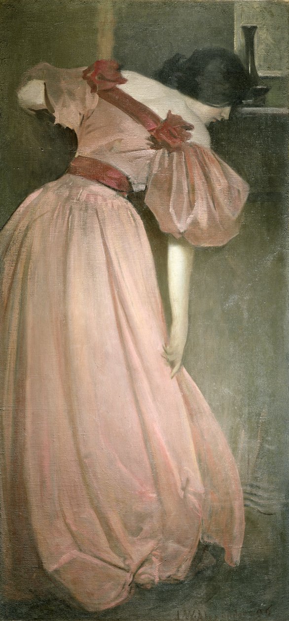 Studio di Ritratto in Rosa (L