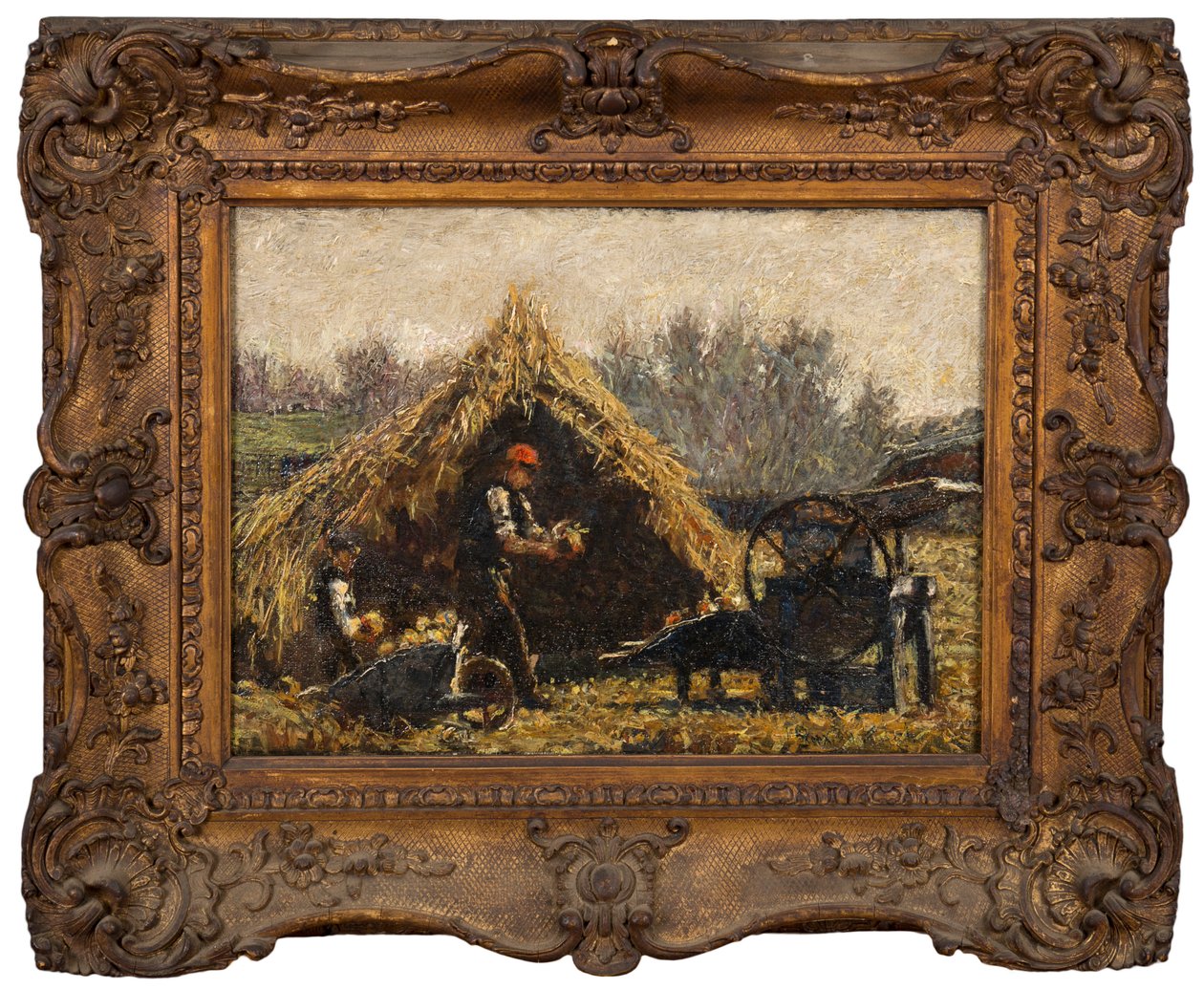 Taglio delle barbabietole, c.1880 da John William Buxton Knight