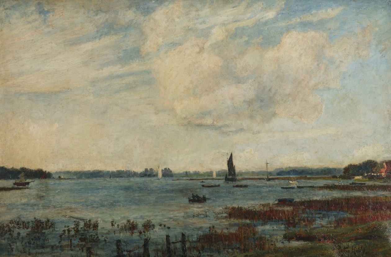 Brezza di marea, Gosport, Hampshire da John William Buxton Knight