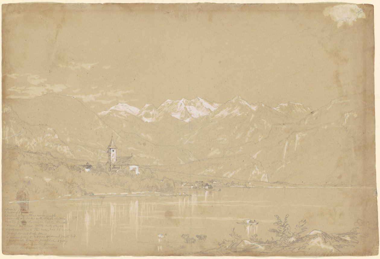 Lago di Brienz da John William Casilear