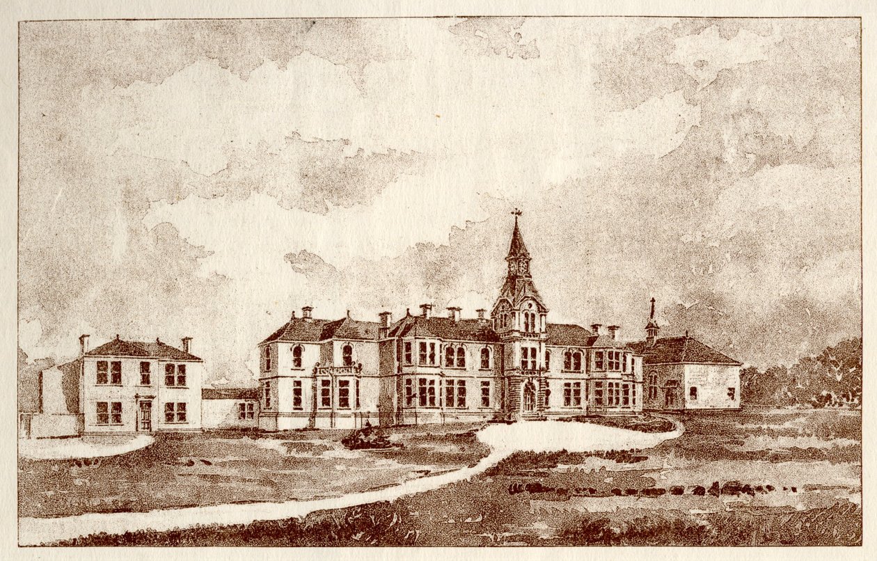 Il Manicomio di Newcastle upon Tyne, Coxlodge, c.1829 da John William Dyson