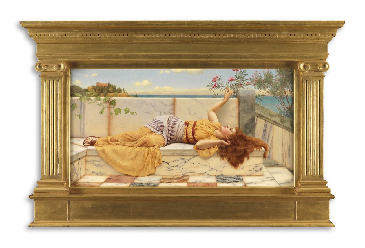 Un felice risveglio da John William Godward