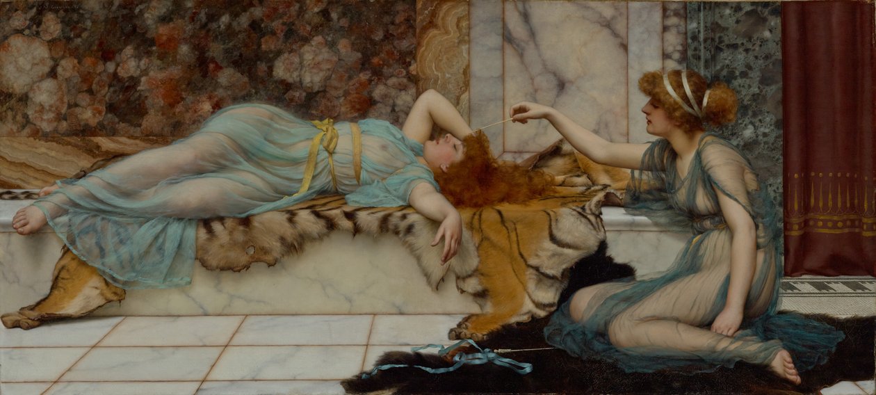 Misfatto e riposo da John William Godward