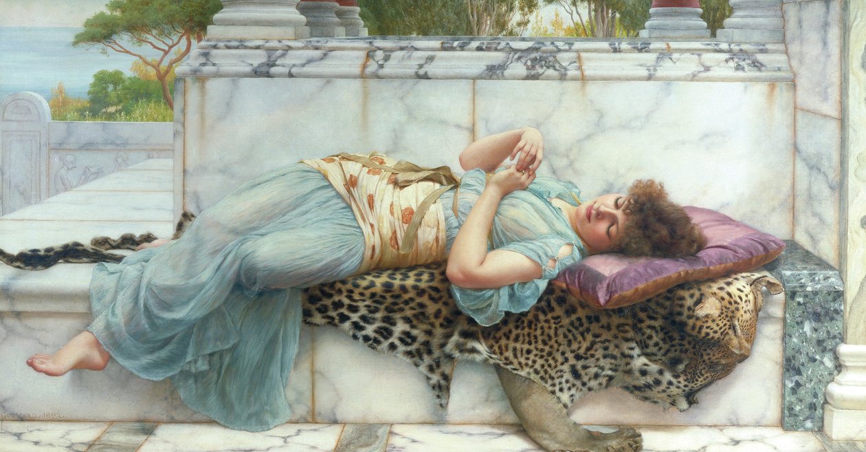 I promessi sposi, 1892 da John William Godward