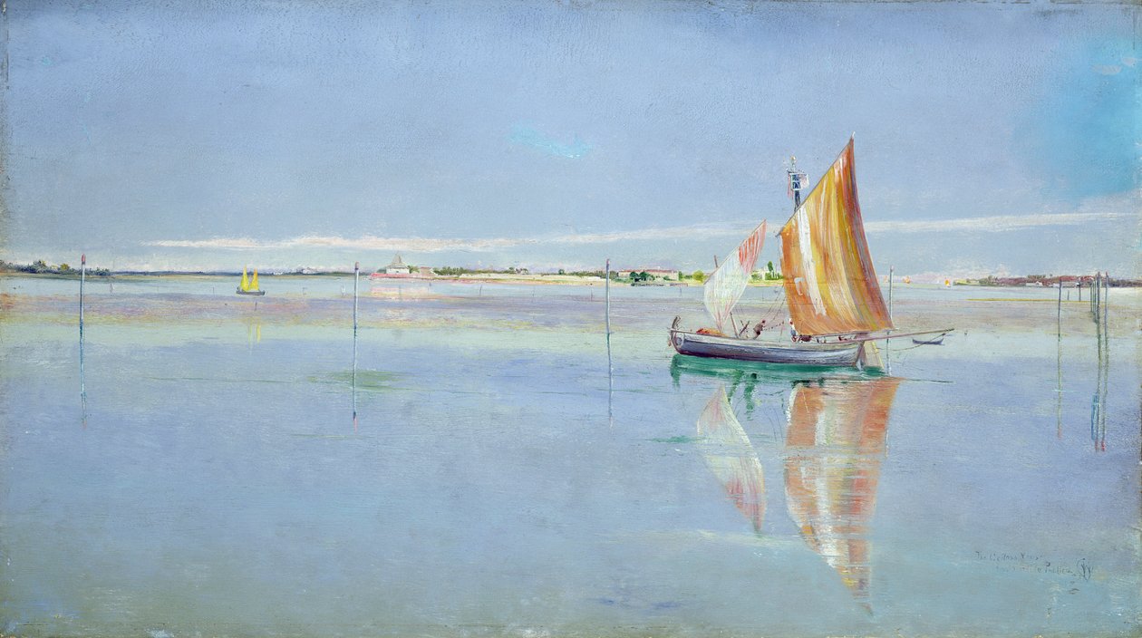Sulla laguna, Venezia da John William Inchbold