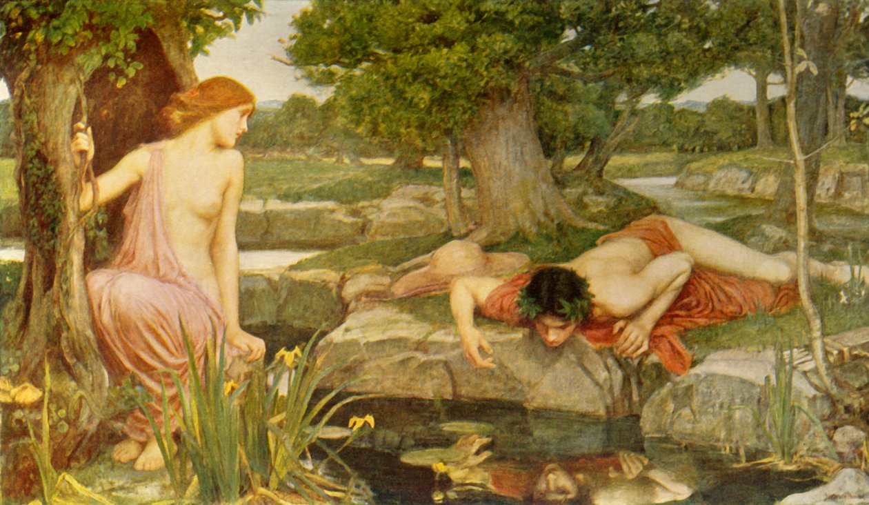 Eco e Narciso, 1903, c. 1915 da John William Waterhouse
