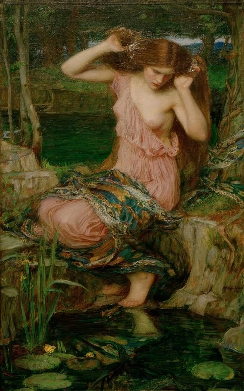 Lamia da John William Waterhouse