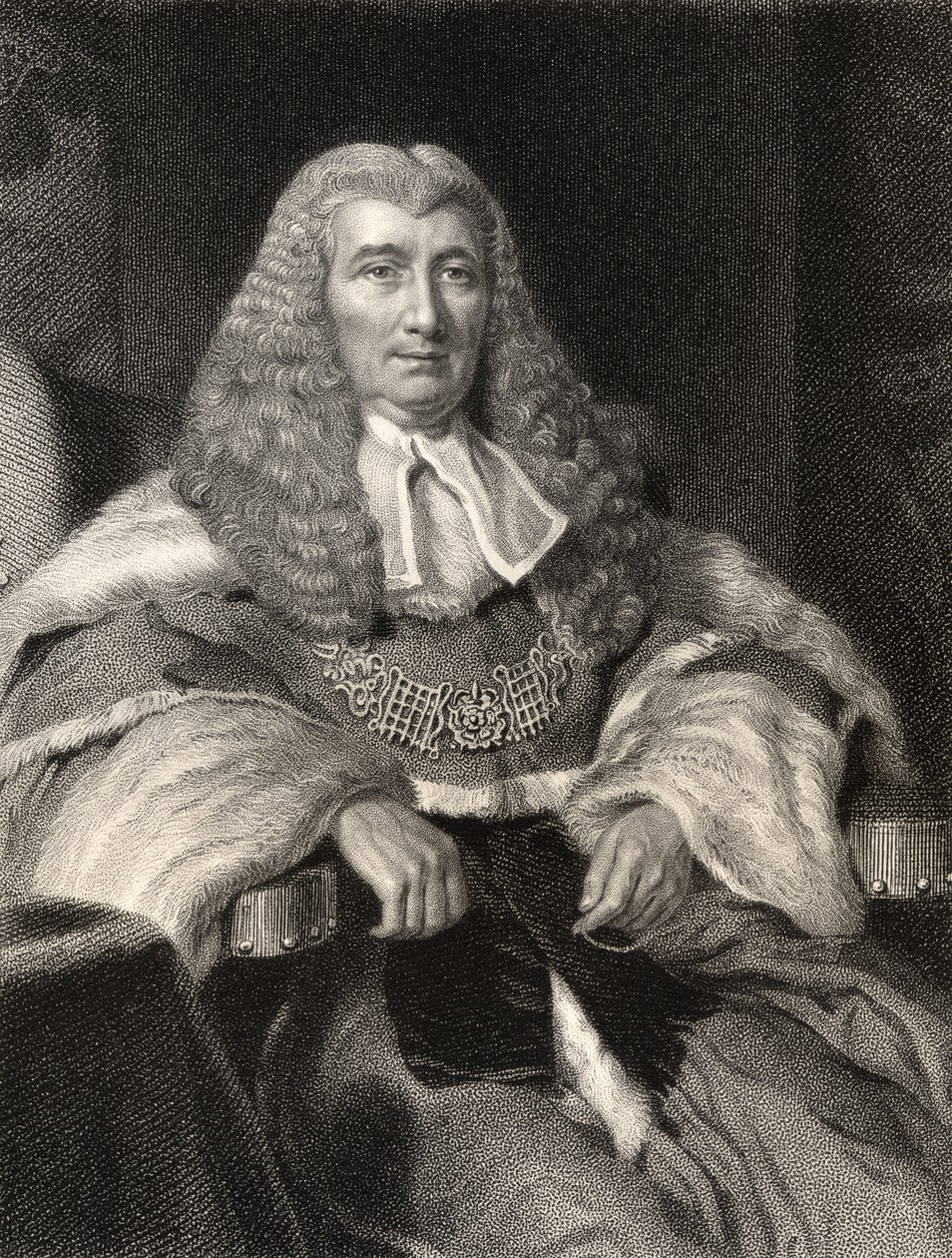 Charles Abbott, 1° Barone Tenterden, inciso da W. Holl, da 