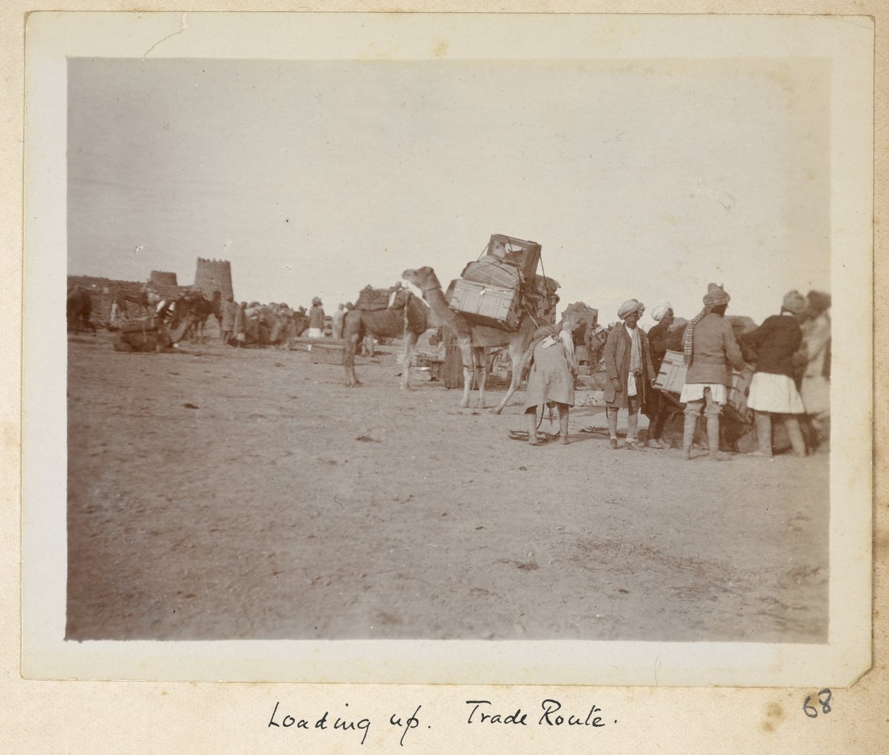 Provincia di Razavi Khorasan, Iran, c.1908 (foto in bianco e nero) da John Williams Watson