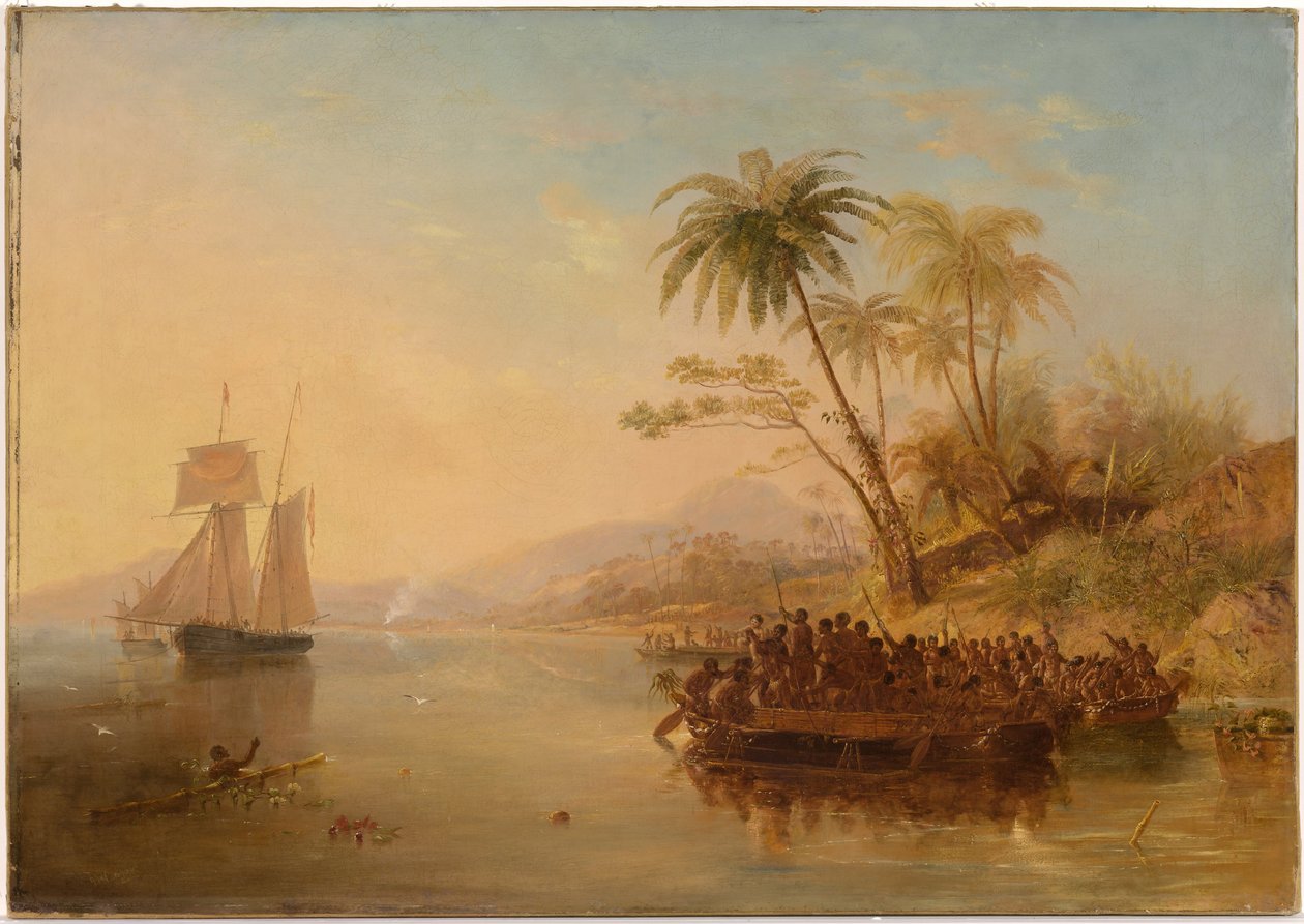 Il salvataggio di William DOyly, 1841 da John Wilson Carmichael