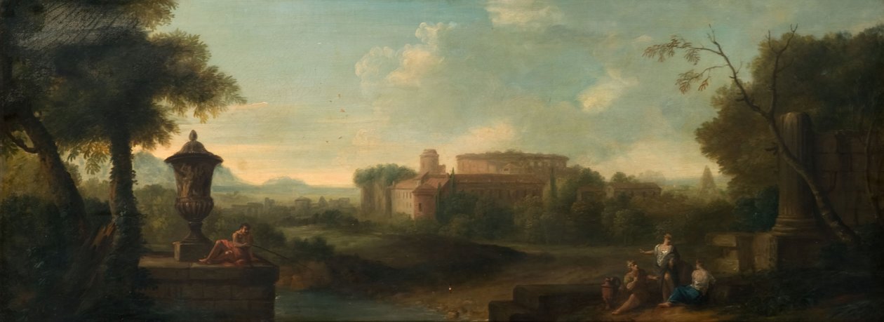 Roma dal Colle Aventino, 1710 da John Wootton