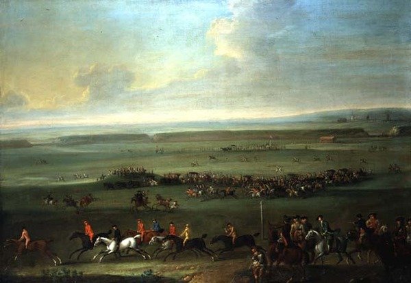 Il punto di partenza a Newmarket da John Wootton