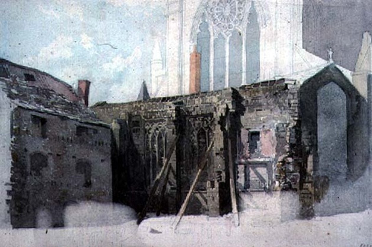 Uno schizzo architettonico da John Wykeham Archer