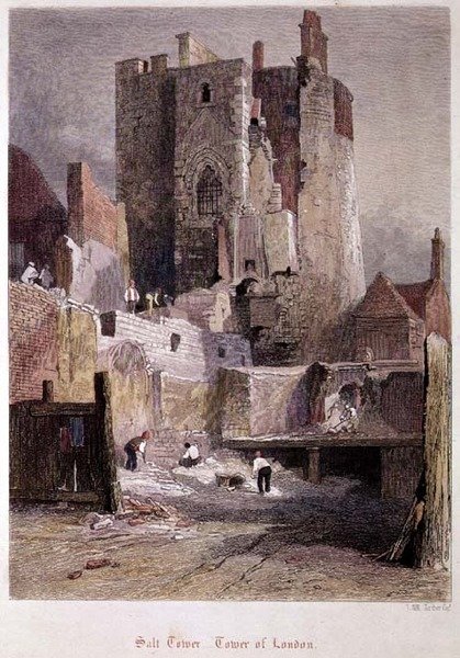 Torre di Londra: La Torre del Sale da John Wykeham Archer