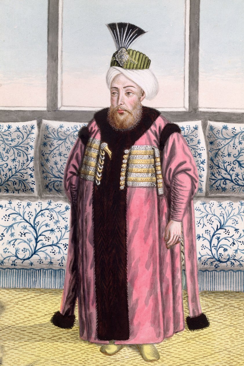 Mustafa II, Imperatore Ottomano, 1808 da John Young