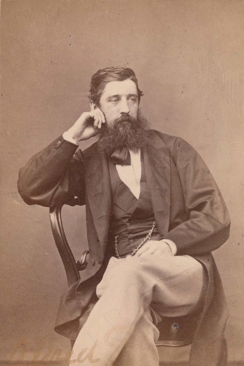 Alfred Pizzey Newton, 1860s da John and Charles Watkins
