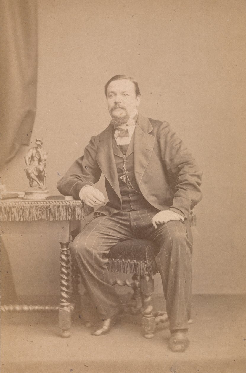 George Augustus Sala, 1860s da John and Charles Watkins