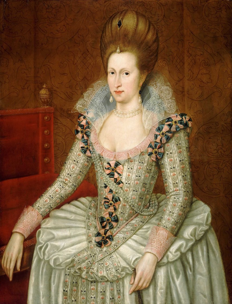 Anna di Danimarca, 1574-1619 da John de Critz