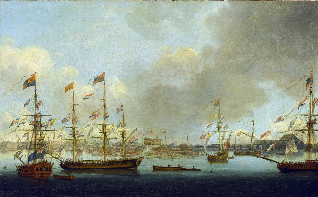 Il varo della HMS 