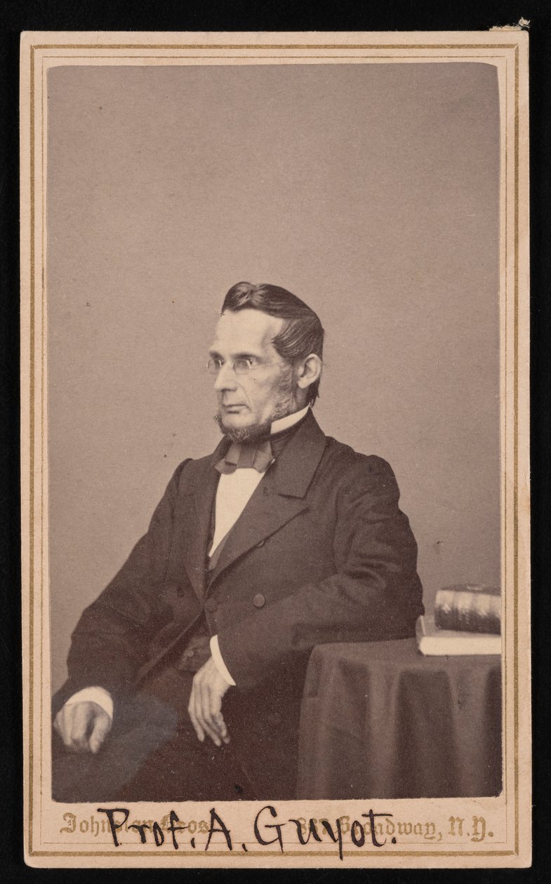 Ritratto di Arnold Henry Guyot da Johnston Bros