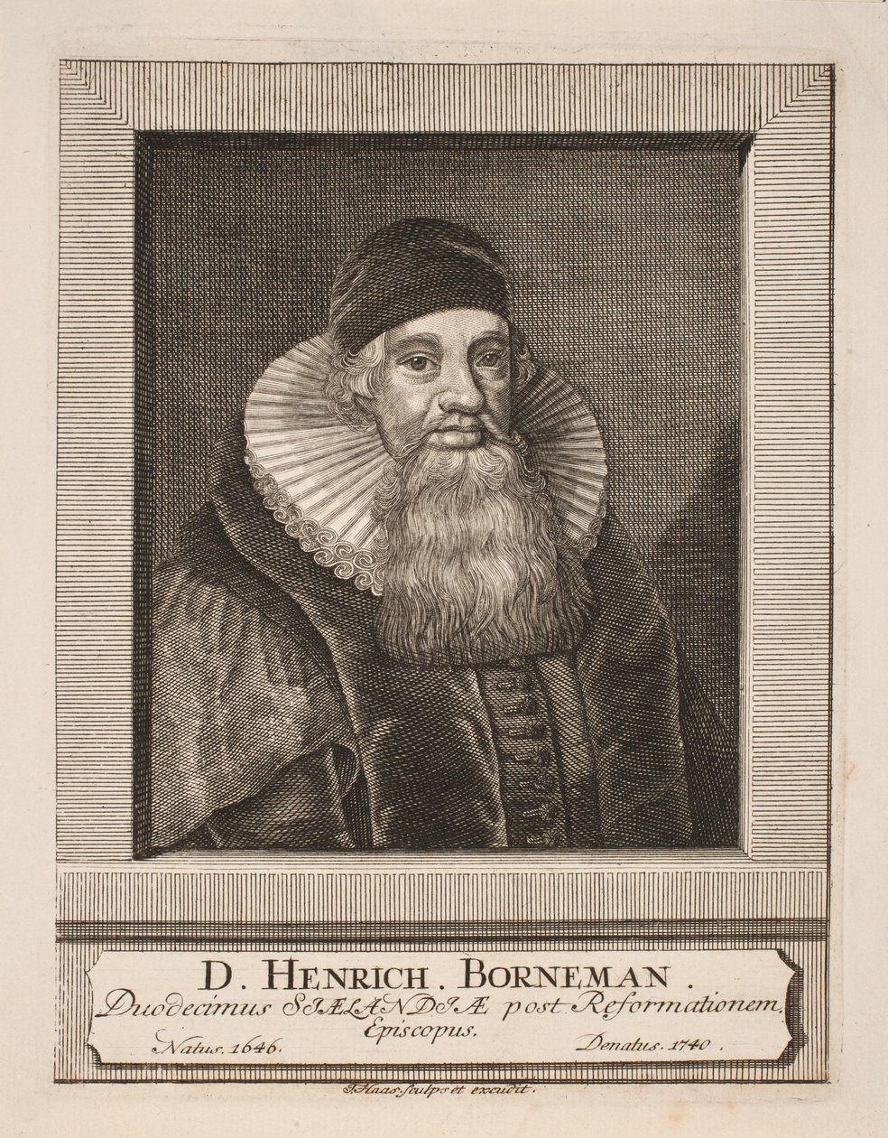 Vescovo Henrik Bornemann da Jonas Haas