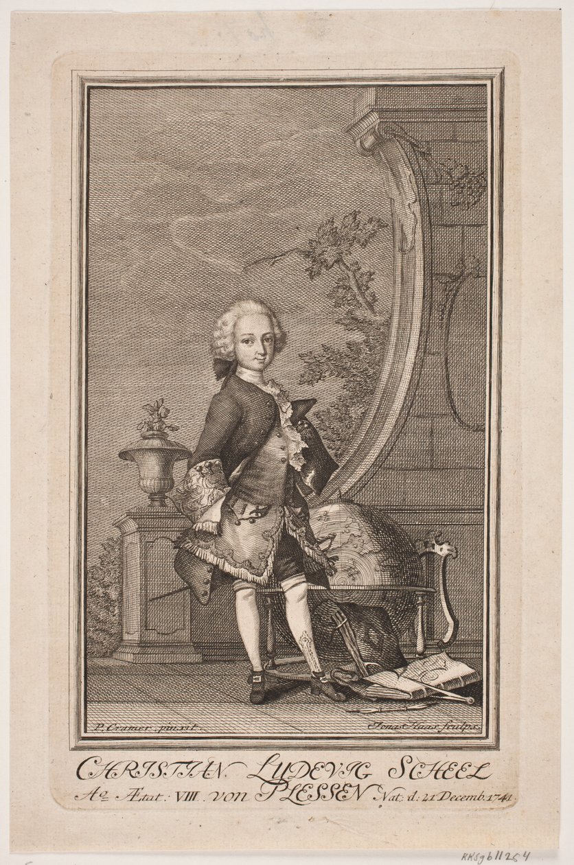 Christian Ludvig Scheel von Plessen da Jonas Haas