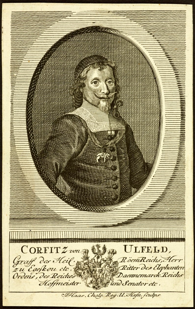 Ritratto di Corfitz Ulfeldt da Jonas Haas