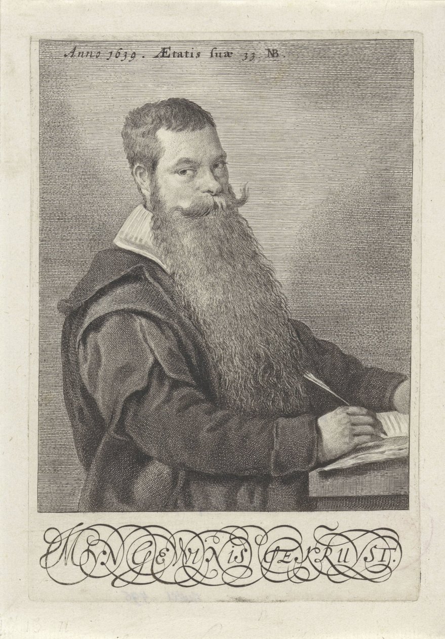Ritratto di Nicolaes Bodding van Laer da Jonas Suyderhoef