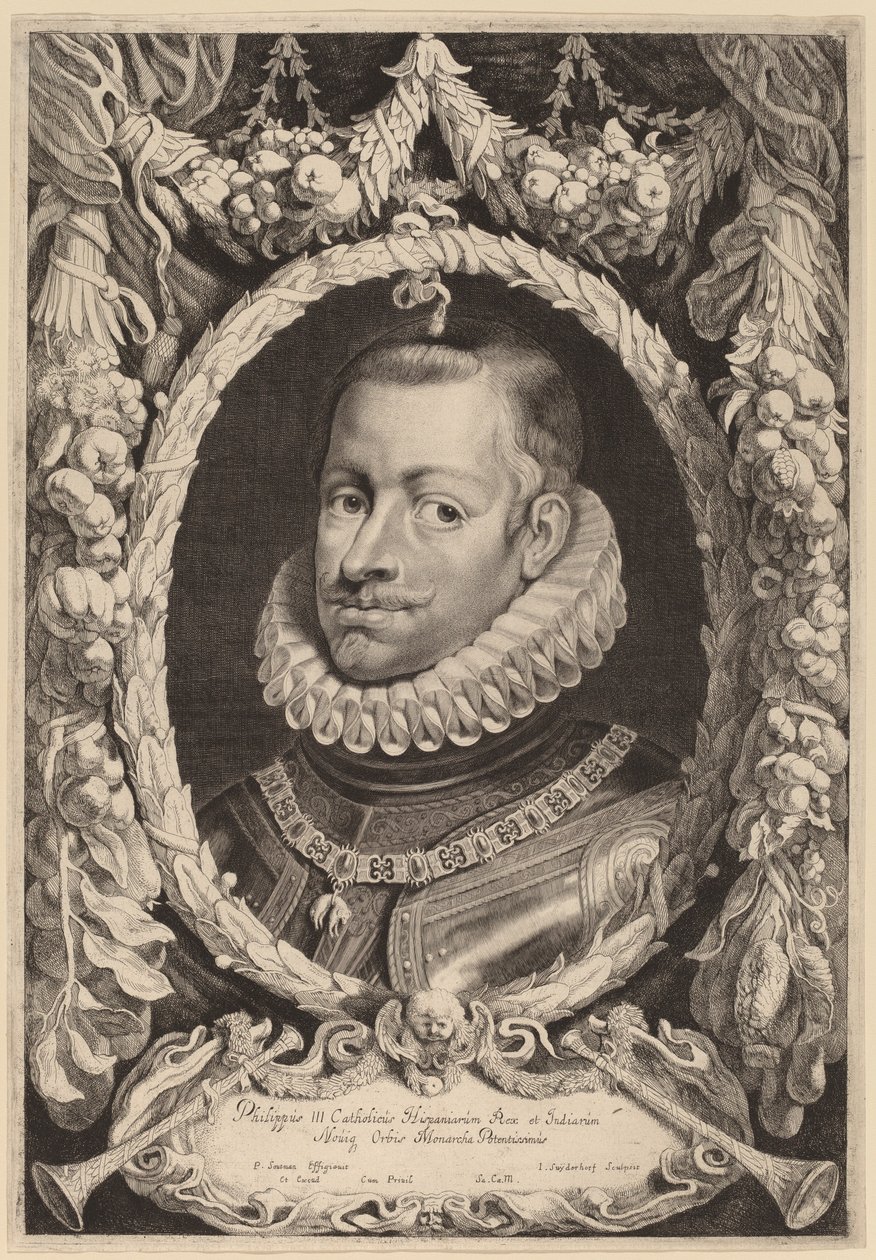 Filippo III, re di Spagna da Jonas Suyderhoff
